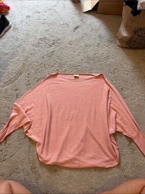 Kerisma Soft Pink Boatneck Lightweight Sweater